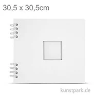 Artikelbild des Artikels “Scrapbook-Album weiß, spiralgebunden, 20 Blatt, 250 g 30,5 x 30,5 cm“
