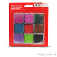 Artikelbild des Artikels “Scrapbooking Stempelkissen-Set, 9 Farben gemischt, 3,5x3,5 cm “