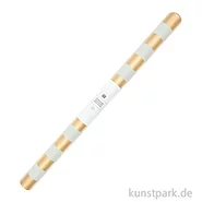 Artikelbild des Artikels “Seidenpapier - Streifen, Creme Gold, 50 cm x 4 Meter, 28 g “