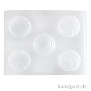 Artikelbild des Artikels “Seifenform - 5 runde Dekore “