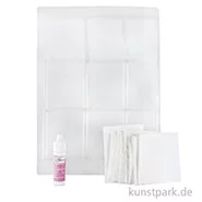 Artikelbild des Artikels “Seifenform - 9 Schalen mit Strukturdesign “