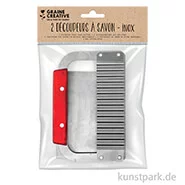 Artikelbild des Artikels “Seifenschneider aus Edelstahl, Glatt + Geriffelt, 2er Set “
