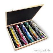 Artikelbild des Artikels “Sennelier Aquarell extra fein - Holzkasten mit 98 Farben und Pinsel “