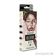 Artikelbild des Artikels “Sennelier Ölsticks - 6er Set, dunkle Portraitfarben “