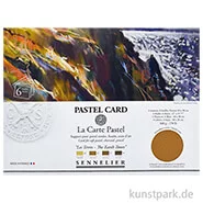 Artikelbild des Artikels “Sennelier Pastel Card Mappe - Erdtöne, 6 Blatt, 40 x 30 cm, 360 g “