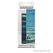 Artikelbild des Artikels “Sennelier Softpastell ECU - 6 x 1/2 Stifte, Meeres Smaragd “