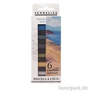 Artikelbild des Artikels “Sennelier Softpastell ECU - 6 x 1/2 Stifte, Meeresufer “