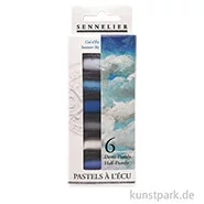 Artikelbild des Artikels “Sennelier Softpastell ECU - 6 x 1/2 Stifte, Sommerhimmel “
