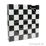 Artikelbild des Artikels “Servietten Chessboard, Schachbrettmuster - 33 x 33 cm “