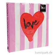 Artikelbild des Artikels “Servietten Formart Love - 33 x 33 cm “