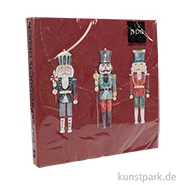 Artikelbild des Artikels “Servietten Nussknacker, Rot - 33 x 33 cm “