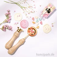 Artikelbild des Artikels “Siegel Set - PASTEL LOVE mit Siegelwachs und Zubehör, 112-teilig “