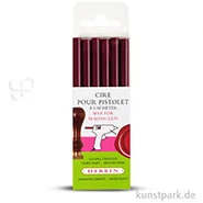 Artikelbild des Artikels “Siegellack für Wachspistole, 6 Stück Set | Bordeaux“