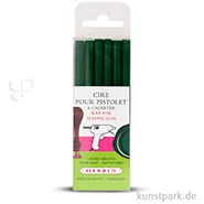 Artikelbild des Artikels “Siegellack für Wachspistole, 6 Stück Set | Dunkelgrün“