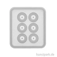 Artikelbild des Artikels “Silikon Gießform - 6 Perlen, Kugeln, 12 mm Durchmesser “