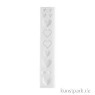 Artikelbild des Artikels “Silikon Gießform - Anhänger, Herzen “