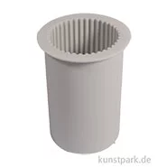 Artikelbild des Artikels “Silikon Gießform - Kerze geriffelt, Durchmesser 5 cm, Höhe 8,7 cm “