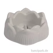 Artikelbild des Artikels “Silikon Gießform - Kerzenhalter Lotus, Durchmesser 8 cm, Höhe 3,5 cm “