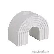 Artikelbild des Artikels “Silikon Gießform - Kerzenhalter Regenbogen, 7,8 x 4 x 6 cm “