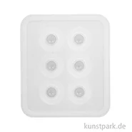 Artikelbild des Artikels “Silikon Gießform für 6 Kugeln, Perlen, 16 mm Durchmesser “