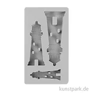 Artikelbild des Artikels “Silikon Gießform - Leuchttürme, 14,5 x 26 x 2 cm “