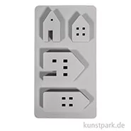 Artikelbild des Artikels “Silikon Gießform - Lichthäuser, 4 Motive, 14,5 x 26 x 1 cm “