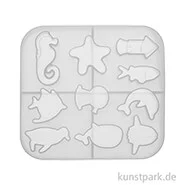 Artikelbild des Artikels “Silikon Gießform - Maritim, 10 Motive, 30-55 x 12 mm “