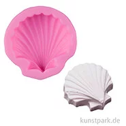 Artikelbild des Artikels “Silikon Gießform - Muschel, 6,5 x 6,5 x 2,5 cm “