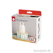 Artikelbild des Artikels “Silikon Gießform - Schale Tannenbäume, Durchmesser 15 cm, Höhe 8 cm “