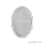 Artikelbild des Artikels “Silikon Gießform - Seifenschale Oval, 12,3 x 8,3 x 1,8 cm “