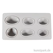 Artikelbild des Artikels “Silikon-Gießform - Steine, 14,5x26x3,5 cm, 6 Formen “