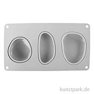 Artikelbild des Artikels “Silikon-Gießform - Steine groß, 14,5x26x3,5 cm, 3 Formen “