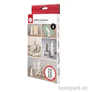 Artikelbild des Artikels “Silikon Gießform - Tannenbäume, 4 Motive, 14,5 x 26 x 2 cm “