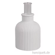Artikelbild des Artikels “Silikon Gießform - Vase geriffelt, Durchmesser 8,3 cm, Höhe 9,5 cm “
