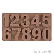 Artikelbild des Artikels “Silikon Gießform - Zahlen 0 - 9, 22 x 13 cm “