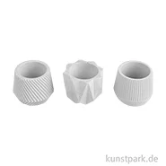 Artikelbild des Artikels “Silikon Gießformen Set - Mini Töpfchen, 3-teilig, 5 x 5 cm “