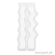 Artikelbild des Artikels “Silikon-Kerzengießform, Welle Zickzack, 23 x 2,8 x 2,5 cm “