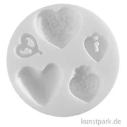 Artikelbild des Artikels “Silikonform - Herzen, 70 mm Durchmesser “