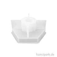 Artikelbild des Artikels “Silikonform Kerzenhalter Sechseck, 10,2 x 9 x 4,4 cm “