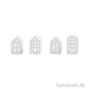 Artikelbild des Artikels “Silikonform Mini-Häuschen I, 4 Motive, 3 x 5 cm “