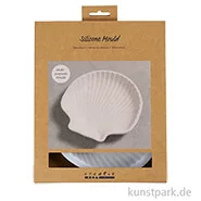 Artikelbild des Artikels “Silikonform, Muschelschale, 14,5 x 14 x 2,5 cm “