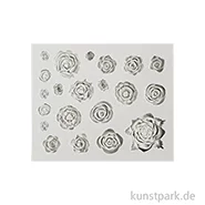 Artikelbild des Artikels “Silikonform, Rosen, Höhe 0,5-1 cm, Länge 0,8-4 cm “