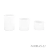 Artikelbild des Artikels “Silikonform Set - 3 Kerzenhalter, Höhe 40 / 58 / 78 mm “