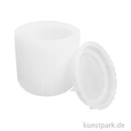 Artikelbild des Artikels “Silikonform Topf mit Deckel, Gerippt, 7,8 cm x 8 cm “