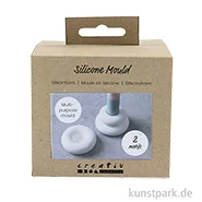 Artikelbild des Artikels “Silikonformen, Kerzenhalter Donut, Höhe 2+3,8 cm, ø 6+6,2 cm, 2 Stück “