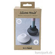Artikelbild des Artikels “Silikonformen, Kerzenhalter Geriffelt, H 4+5,5 cm, ø 7+8 cm, 2 Stück “