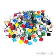 Artikelbild des Artikels “Soft Glas-Mosaiksteine - Bunt, 1x1 cm, 500 g “