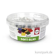 Artikelbild des Artikels “Soft Glas-Mosaiksteine Polygonal - Bunt, 500 g “