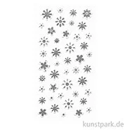 Artikelbild des Artikels “Softy Sticker - Blüten, Weiß / Silber “