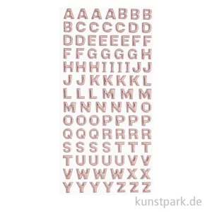 Artikelbild des Artikels “Softy Sticker - Großbuchstaben, Roségold “